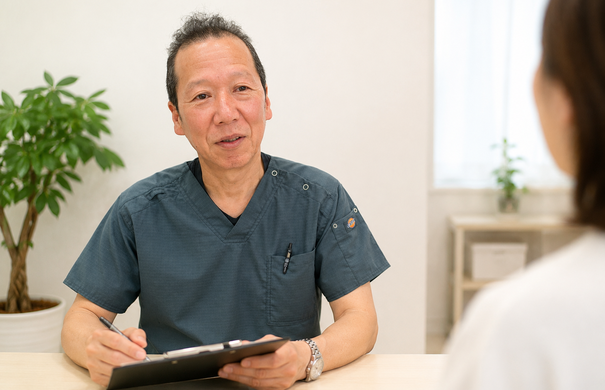 久保田東洋壮健院の施術の様子